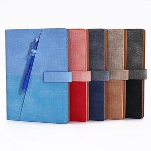 Koepbouta Ja B5 Wisbaar zwart Notebook Rocketbook Notepad Leather Diary A5 Office School Supplies Tekening Horizontal Blank Festival 230309