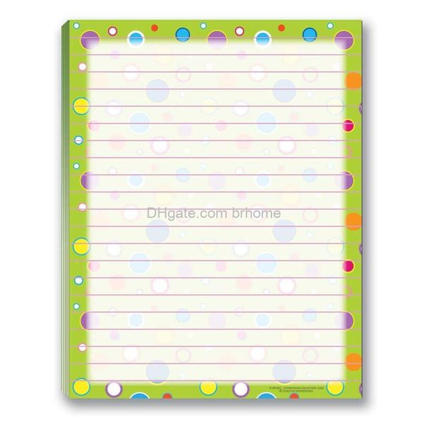 Notes Fun Pattern Designs Pads Usa Made 4 Blocs-notes assortis Liste de magasins Enseignants Bureau à domicile Petit cadeau Livraison directe Amdjk