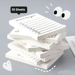 OPMERKINGEN Studenten Stationery Writing Pads Office Supplies Plan Notebook Sticky To Do List Shareable Memo 220927