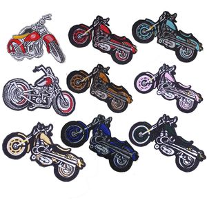 Notions Écusson thermocollant brodé Patchs de moto cool pour vêtements applicables à l'insigne Fer sur emblème Applique DIY Accessoires pour veste Vêtements Sac