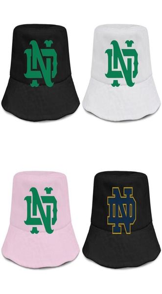 Notre Dame Fighting Irish Alternate Logo 0 hommes et femmes buckethat cool sports bucket baseballcap logo Flag Football Effect Green6892631