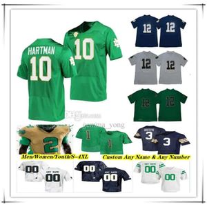 Notre Dame Fighting Irish College Football-shirts Sam Hartman Steve Angeli Michael Mayer Joe Montana Audric Estime Jayden Thomas Jack Ki 13