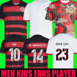 2024 2025 Flamengo x Farm Rio Soccer Jersey 2024 2025 Pre Match de Arrascaeta de la Cruz Gabi B.Henrique David Luiz Diego Pedro Gerson 23 24 25 Home Away Football Shirt