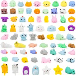 Novela Super Cute Animal Toy Pinch Music Creative Soft Cute Cat Solution Reducción de juguetes pequeños para niños