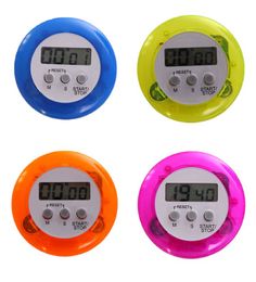 Nieuwigheid Digitale Keuken Timer Keuken Helper Mini Digitale LCD Keuken Count Down Clip Timer Alarm DH8557