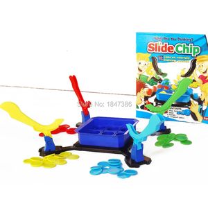 Nouveauté Gag Toys Family Fun Slide Chip Shooting Board Games pour les enfants et les adultes Family Game Education Toy Set 2-4 Players 240528