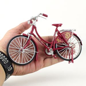 Nieuwheid Games 1 10 Mini Model Alloy Bicycle Diecast Adult Simulation Finger Mountain Metal Bike Decoration Collection Gifts Toys For Boys 230322