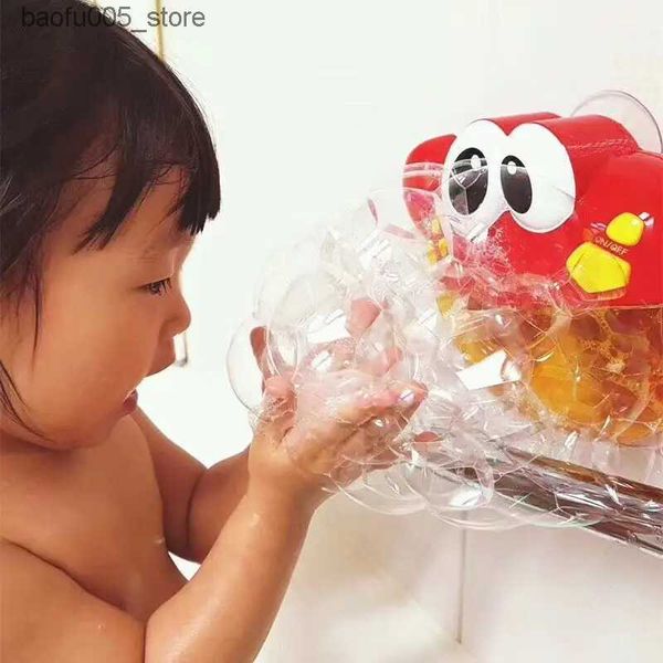 Juegos de novedad Juguetes de baño para bebés Moldeo por soplado máquina de burbujas música cangrejo bañera para bebés fabricación de juguetes natación juguetes para niños y agua Q240307