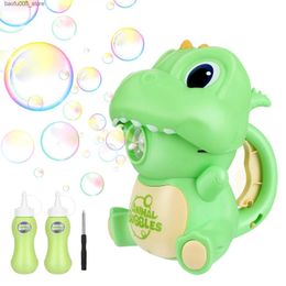 Jeux de nouveauté Jouets de bain pour bébé Machine à bulles Machine à souffler à bulles 2000 + Machine à bulles automatique pour enfants Jouets de bain Amusant Fête d'été en plein air Q240307