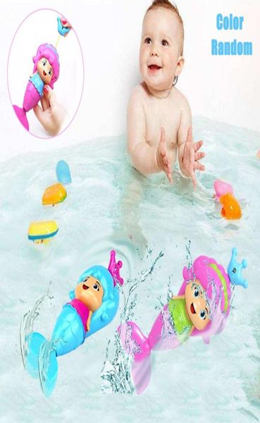 Jeux de nouveauté baignoire baignoire amusante nager bébé jouet de bain sirène