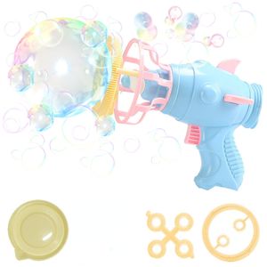 Nieuwheid Games Big Bubble Gun Blowing Soap Bubbles Machine Automatisch speelgoed Zomer Outdoor feestspeelgoed voor kinderen Verjaardagspark Kinderdag Gift 221018