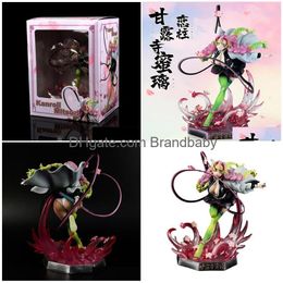 Jeux de nouveauté Demon Slayer Kanroji Mitsuri Kawaii Figure Chambre Décoration Belle Fille Bataille Forme Y Collection Livraison Directe Jouets Cadeau Dhgyd