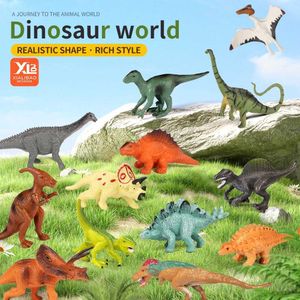 Nouveauté jeux dinosaur jouet simulation animal jurassic world mignon mini dinosaur ensemble modèle figure d'action pvc jouet éducatif pour enfants cadeau y240521