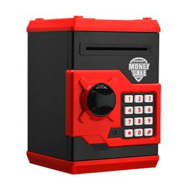 Nieuwigheid Games Elektronische Spaarpot ATM Wachtwoord Spaarpot Cash Munten Besparing Box ATM Bank Automatische Storting Kluis Kids Gift Drop 230803