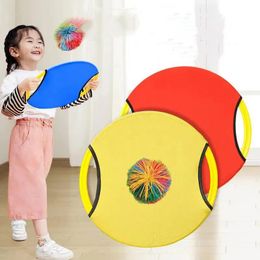 Nieuwheid Games grappig bal speelgoed ouder kind gemakkelijk toepassen gooien kinderen racket catch games set interactieve buitensporten 231031