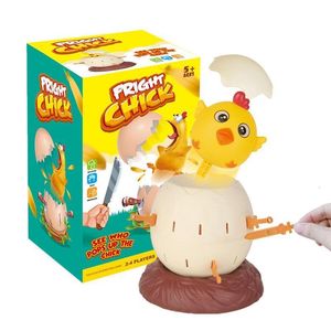 Nouveauté Jeux Nouveauté Drôle Tricky Jouets Poussin Roulette Barrel Jeu Avec Mignon Oeuf Et Poussin Apparence Gadget Pirate Jouets Pour Enfants De Noël 230619