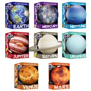 Juegos de novedad Planet Explore Dig Kit Toys Sistema solar Excavación de piedras preciosas Minería Niños Ciencia Juguete educativo temprano 231201