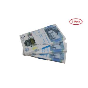 Jeux de nouveauté Jouer au papier imprimé Jouets d'argent Livres britanniques GBP British 50 Jouet accessoire commémoratif pour enfants Cadeaux de Noël ou film vidéo D Dhxu0EW7V