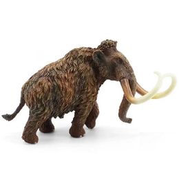 Juegos de novedad Prehistóricos Mammoth Elephant Classic Toy Animal Figura Modelo Doll Y240521