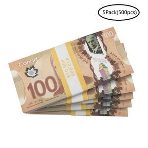 Nieuwigheid Games Prop Canada Spel Geld 100S Canadese Dollar Cad Bankbiljetten Papier Spelen Film Rekwisieten Drop Levering Speelgoed Geschenken Gag DhxhzUS3W