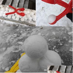 Juegos de novedad Fabricante de bolas de nieve de invierno Herramienta de molde de arena Juguete para niños Juguete ligero y compacto Lucha contra bolas de nieve Deporte al aire libre Deportes Entrega de gotas T Dhngs