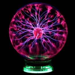 Nieuwigheid Glas Magic Plasma Bal Inch Tafelverlichting Bol Nachtlampje Kids Gift Voor Kerst Magic Plasma Night Lamp 2021262k