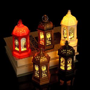 Articles de nouveauté 2023 Festival du Ramadan musulman Portable vent lumière Islam ornement EID Mubarak fête Ramadan décoration pour la maison Eid Al Adha cadeau Z0411