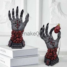 Artículos novedosos Figura Berserk Hand of God Statue Anime Craft Ornament de resina Halloween Figurado Descripción de artesanía decoración de miedo J230815