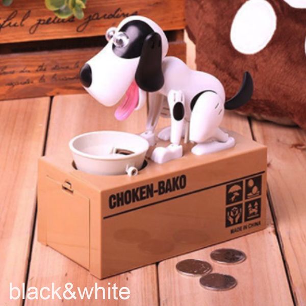 Artículos novedosos Cute Puppy Dog Piggy Bank Save Money Box Saving Money Pot Coin Box Can Electronic Piggy Bank Niños Niños Regalos de cumpleaños 230628