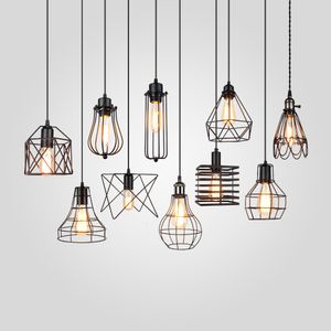 Articles de nouveauté DIY Lron Abat-jour suspendu pour suspension Couverture de lumière Écran Abat-jour Cage en métal Garde Pince Forgé Décoration de la maison Éclairage 230826