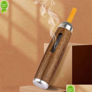 Nieuwe items die rooken asbak houten sigarettenhouder anti-dirty ascollectie lade schoon filter mini-autolever levering huis dhc7r