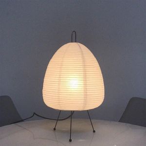 Noviteiten Japanse stijl Rijstpapier Led-tafellamp Woonkamer Slaapkamer Nachtkastje Studie el Homestay Art Creatief Decor Statief Vloerlamp 231216