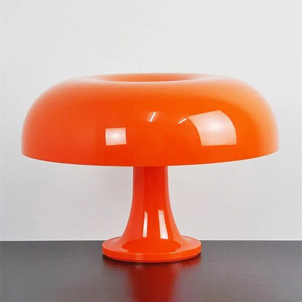 Articles de nouveauté minimalisme lampe de table champignon ornement lumière E14 pour salon chevet étude el ampoules de décoration et vendues séparément 231017