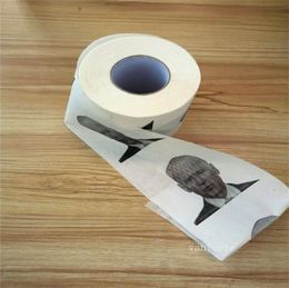 Nieuwigheid Joe Biden Toiletpapierrol Mode Grappige Humor Gag Geschenken Keuken Badkamer Houtpulp Tissue Gedrukt Toiletpapier Servetten ZC1274