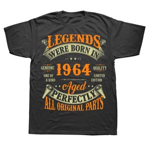 Nouveauté Légendes Né en 1964 59 Ans T-shirts Streetwear Manches Courtes Cadeaux D'anniversaire Style D'été Tshirt Vêtements Pour Hommes 240315