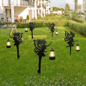 Nouveauté Éclairage 2023 2pcs LED Solaire Fleur Fée Lanterne Lumière Étanche Yard Art Jardin Décoration Énergie Solaire Alimenté Étanche Extérieur Lig P230403