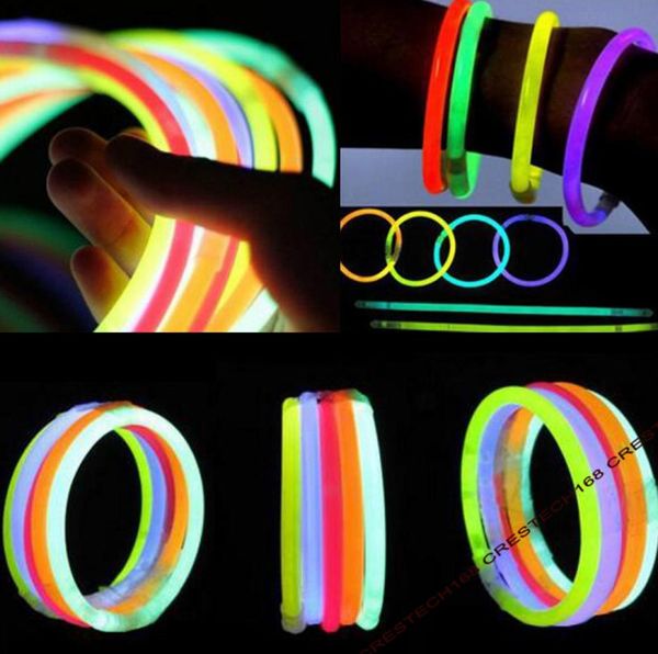 Nouveauté éclairage lueur nouveau et bâtons lumineux bâton Bracelet colliers néon fête LED clignotant lumière bâton baguette nouveauté 2699116