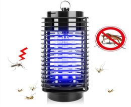 Nouveauté Éclairage sans bruit insecte zapper mouche piège répulsif pest tuer lampe anti-moustique LED Mute Bug Repeller3386525