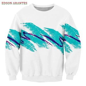 Nouveauté Hommes Femmes Baggy Sweatshirts Vintage 3D 90s Jazz Cup All Over Print Pull Survêtements Personnalisé Unisexe Vêtements S-6XL 240309