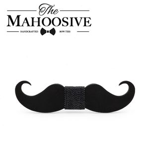 Cravates de nouveauté Moustache à la main à la main à nœud papillon hommes Bowtie Mens Neck liens usine en gros gratuit