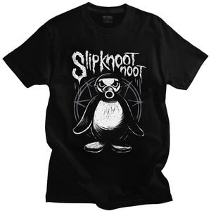 Nieuwheid Noot Pingu T-shirt voor mannen katoen grappige t-shirts meme grappige cartoon T-stukken short mouw casual tops kleding 220608