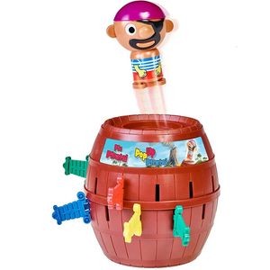 Nieuwigheid Pirate Barrel Game Kids Kinderen Speelgoed Grappige Geschenken Cool Gadgets Jouet Enfant 5 6 7 10 12 Ans 240126