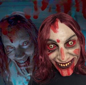 Novely Halloween Masque en caoutchouc partie cosplay masques de mascarade cosmétiques Evil Dead Rise Chapeaux Vacances Full Face Réaliste effrayant Masque décor