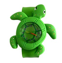 Novly Kids regarde pour fille boy de dessin animé slap slap bébé regard watch silicone gelée enfants sports watch gift promotionnel