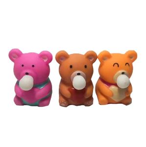 Novely Squeeze Spit Bubble Toy Funny Cartoon animal anti-stress fidget jouet Soulagement du stress mini mignon Kawaii TPR doux mochi boutique Toys