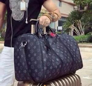 ora moda di lusso uomo donna borsone da viaggio di alta qualità borse da viaggio firmate di marca Con serratura borsa sportiva di grande capacità misura 54 cm