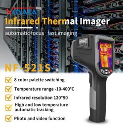 NOYAFA NF521S Warmtebeeldcamera HD Digitale Nachtzicht Infraroodthermometer Handheld High Definition Thermische Camera4901194