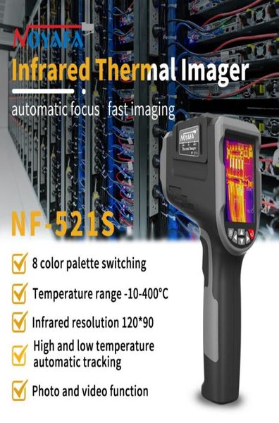 NOYAFA NF521S Wärmebildkamera HD Digitales Nachtsicht-Infrarot-Thermometer Handheld-High-Definition-Wärmebildkamera2467559