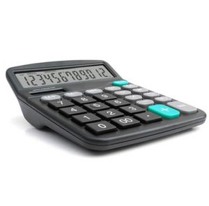 NOYOKERE Bonne Vente Calculatrice Calculer Outil Commercial Batterie ou Solaire 2in1 Alimenté Calculatrice Électronique 12 Chiffres et Bouton