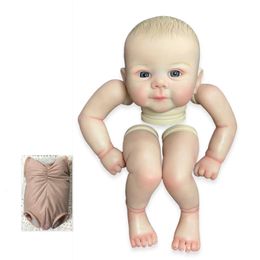 NPK 19 inch afgewerkt popformaat al geschilderd Julieta Kits zeer levensechte babypop met veel details aderen 240308